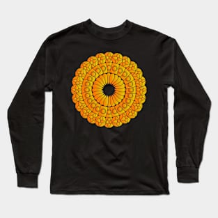 Coloring Mandala Long Sleeve T-Shirt